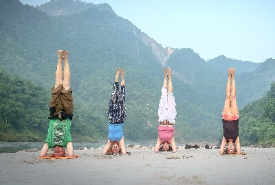 Ganga Beach Yoga Retreats Rishikesh